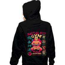 Load image into Gallery viewer, Daily_Deal_Shirts Zippered Hoodies, Unisex / Small / Black Martial Arts Gym