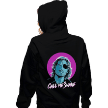 Load image into Gallery viewer, Shirts Zippered Hoodies, Unisex / Small / Black Call Me Snake
