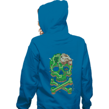 Load image into Gallery viewer, Shirts Zippered Hoodies, Unisex / Small / Royal Blue Jolly Plumber