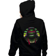 Load image into Gallery viewer, Daily_Deal_Shirts Zippered Hoodies, Unisex / Small / Black Mutant Red