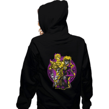 Load image into Gallery viewer, Shirts Pullover Hoodies, Unisex / Small / Black Attack Of Giorno