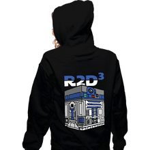 Load image into Gallery viewer, Daily_Deal_Shirts Zippered Hoodies, Unisex / Small / Black R2DCubed
