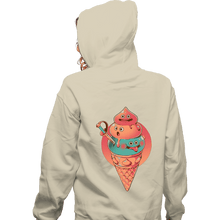 Load image into Gallery viewer, Daily_Deal_Shirts Zippered Hoodies, Unisex / Small / White Ice Quest