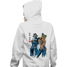Load image into Gallery viewer, Shirts Zippered Hoodies, Unisex / Small / White Stone Ocean