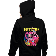 Load image into Gallery viewer, Secret_Shirts Zippered Hoodies, Unisex / Small / Black Toy Fiction
