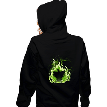 Load image into Gallery viewer, Daily_Deal_Shirts Zippered Hoodies, Unisex / Small / Black Book Dragon