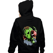 Load image into Gallery viewer, Secret_Shirts Zippered Hoodies, Unisex / Small / Black Battle Togemon