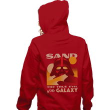 Load image into Gallery viewer, Shirts Zippered Hoodies, Unisex / Small / Red Sand, The True Evil Of The Galaxy