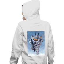 Load image into Gallery viewer, Daily_Deal_Shirts Zippered Hoodies, Unisex / Small / White VF-1S Watercolor