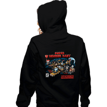 Load image into Gallery viewer, Daily_Deal_Shirts Zippered Hoodies, Unisex / Small / Black Super Horror Kart