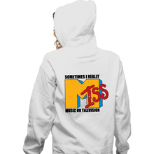 Load image into Gallery viewer, Secret_Shirts Zippered Hoodies, Unisex / Small / White I Miss Music