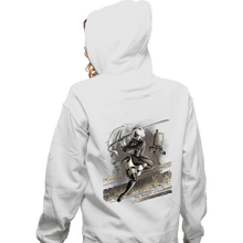 Load image into Gallery viewer, Shirts Zippered Hoodies, Unisex / Small / White The Weight Of The World