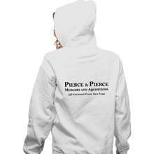 Load image into Gallery viewer, Secret_Shirts Zippered Hoodies, Unisex / Small / White Pierce & Pierce