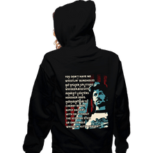 Load image into Gallery viewer, Shirts Zippered Hoodies, Unisex / Small / Black Joe Dirt