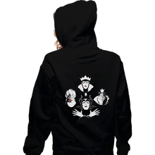 Load image into Gallery viewer, Shirts Zippered Hoodies, Unisex / Small / Black The Evil Queens
