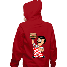 Load image into Gallery viewer, Shirts Zippered Hoodies, Unisex / Small / Red Big Bob's