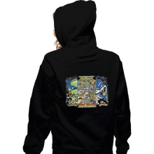 Load image into Gallery viewer, Shirts Zippered Hoodies, Unisex / Small / Black Clash Of Rip Offs