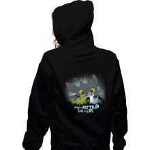 Load image into Gallery viewer, Shirts Pullover Hoodies, Unisex / Small / Black Adopt A Reptile