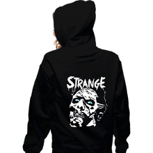 Load image into Gallery viewer, Shirts Zippered Hoodies, Unisex / Small / Black Something Strange
