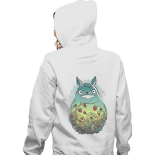 Load image into Gallery viewer, Shirts Zippered Hoodies, Unisex / Small / White Inside Forest