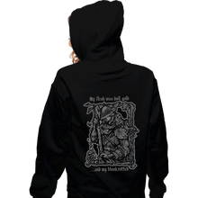 Load image into Gallery viewer, Daily_Deal_Shirts Zippered Hoodies, Unisex / Small / Black Blade of Miquella