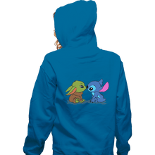 Load image into Gallery viewer, Shirts Pullover Hoodies, Unisex / Small / Sapphire Kawaii Babies
