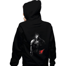 Load image into Gallery viewer, Shirts Pullover Hoodies, Unisex / Small / Black One Winged Angel Ink