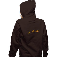 Load image into Gallery viewer, Shirts Zippered Hoodies, Unisex / Small / Dark Chocolate Evolution