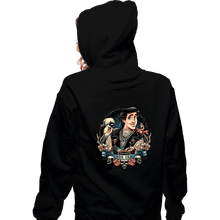 Load image into Gallery viewer, Daily_Deal_Shirts Zippered Hoodies, Unisex / Small / Black Explore The Sea