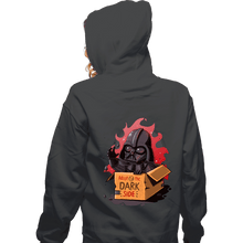 Load image into Gallery viewer, Daily_Deal_Shirts Zippered Hoodies, Unisex / Small / Dark Heather Adopt The Dark Side