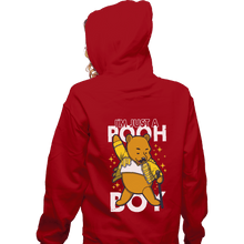 Load image into Gallery viewer, Shirts Zippered Hoodies, Unisex / Small / Red I'm Just A Pooh Boy