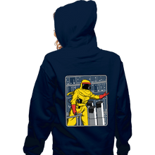 Load image into Gallery viewer, Shirts Zippered Hoodies, Unisex / Small / Navy A Match Made In Space