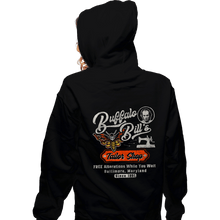 Load image into Gallery viewer, Daily_Deal_Shirts Zippered Hoodies, Unisex / Small / Black Bill's Tailor Shop