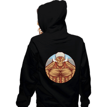 Load image into Gallery viewer, Shirts Zippered Hoodies, Unisex / Small / Black Armor Titan