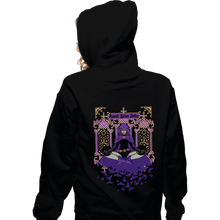 Load image into Gallery viewer, Secret_Shirts Zippered Hoodies, Unisex / Small / Black Raven
