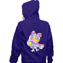 Load image into Gallery viewer, Shirts Zippered Hoodies, Unisex / Small / Violet Magical Silhouettes - Celeste