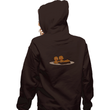 Load image into Gallery viewer, Shirts Zippered Hoodies, Unisex / Small / Dark Chocolate Cookietanic