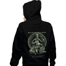 Load image into Gallery viewer, Shirts Zippered Hoodies, Unisex / Small / Black Necronomicook