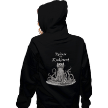 Load image into Gallery viewer, Shirts Zippered Hoodies, Unisex / Small / Black Release The Krakitten