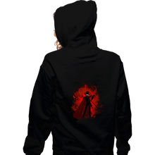 Load image into Gallery viewer, Shirts Zippered Hoodies, Unisex / Small / Black Tuxedo Art