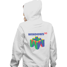Load image into Gallery viewer, Shirts Zippered Hoodies, Unisex / Small / White Operating System
