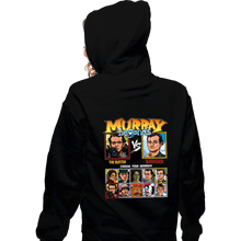 Load image into Gallery viewer, Secret_Shirts Zippered Hoodies, Unisex / Small / Black Murray Legends