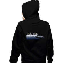 Load image into Gallery viewer, Shirts Zippered Hoodies, Unisex / Small / Black NightKids