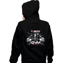 Load image into Gallery viewer, Shirts Zippered Hoodies, Unisex / Small / Black T-800 Gym