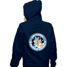 Load image into Gallery viewer, Daily_Deal_Shirts Zippered Hoodies, Unisex / Small / Navy Emotional Support Animals