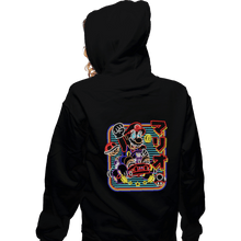 Load image into Gallery viewer, Daily_Deal_Shirts Zippered Hoodies, Unisex / Small / Black Neon Kart