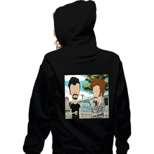 Load image into Gallery viewer, Daily_Deal_Shirts Zippered Hoodies, Unisex / Small / Black Trailer Boys