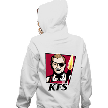 Load image into Gallery viewer, Shirts Zippered Hoodies, Unisex / Small / White Fried Sauerkraut
