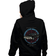 Load image into Gallery viewer, Daily_Deal_Shirts Zippered Hoodies, Unisex / Small / Black Winchester Brothers