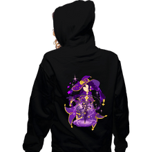 Load image into Gallery viewer, Shirts Zippered Hoodies, Unisex / Small / Black Astral Reflection Mona